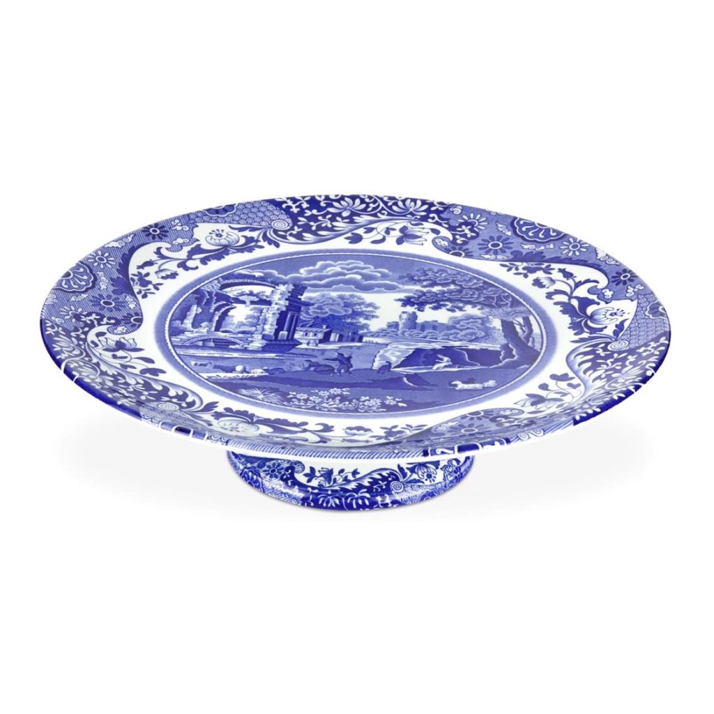 BLUE ITALIAN  AYAKLI KEK SERVİS 27 CM