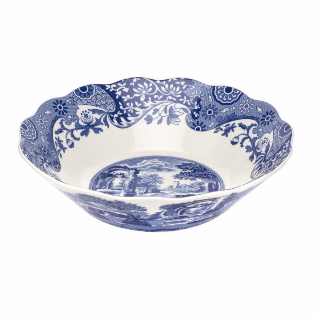 BLUE ITALIAN  27 CM DAİSY BOWL 250 th Ann