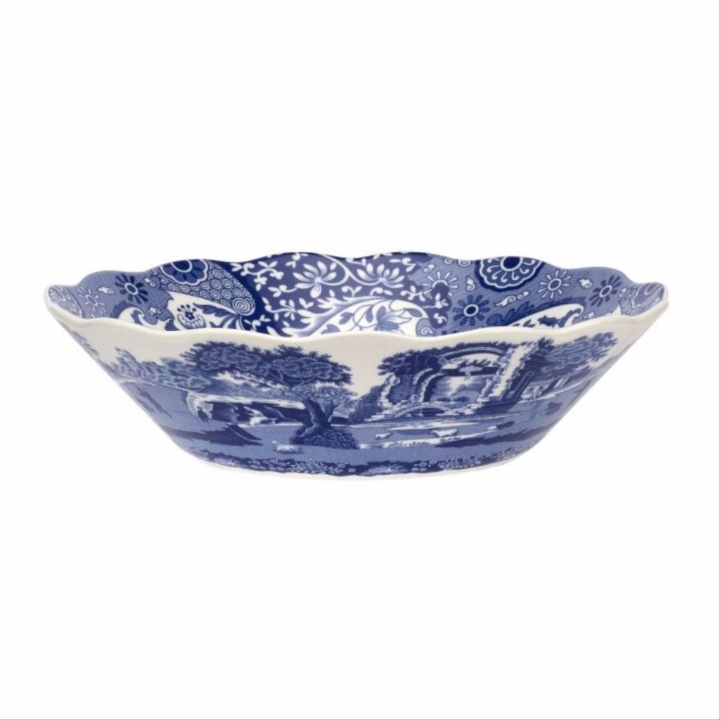 BLUE ITALIAN  27 CM DAİSY BOWL 250 th Ann