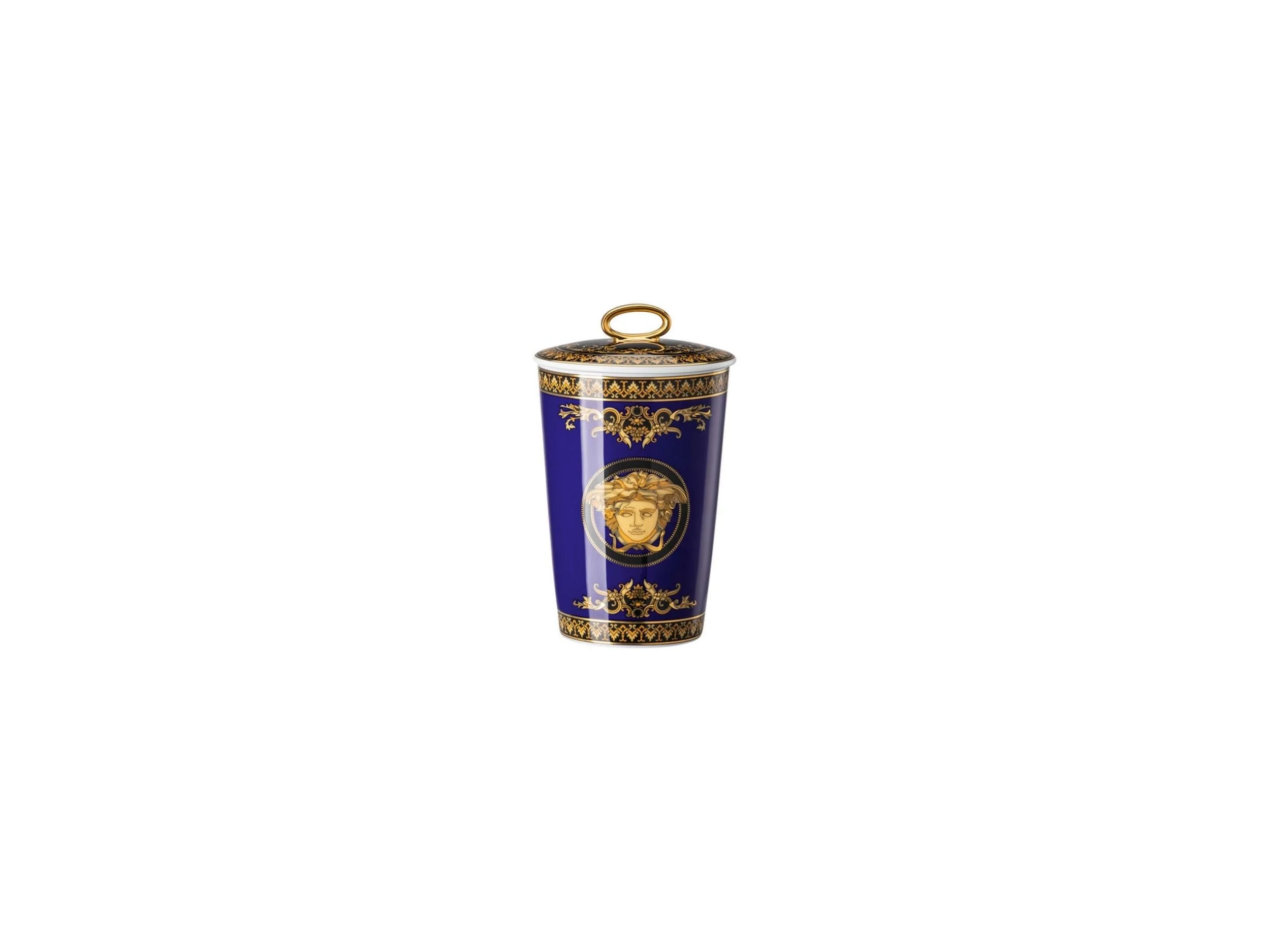 Kapaklı Mumluk-Kokulu Mum Medusa Blue   4012437375787