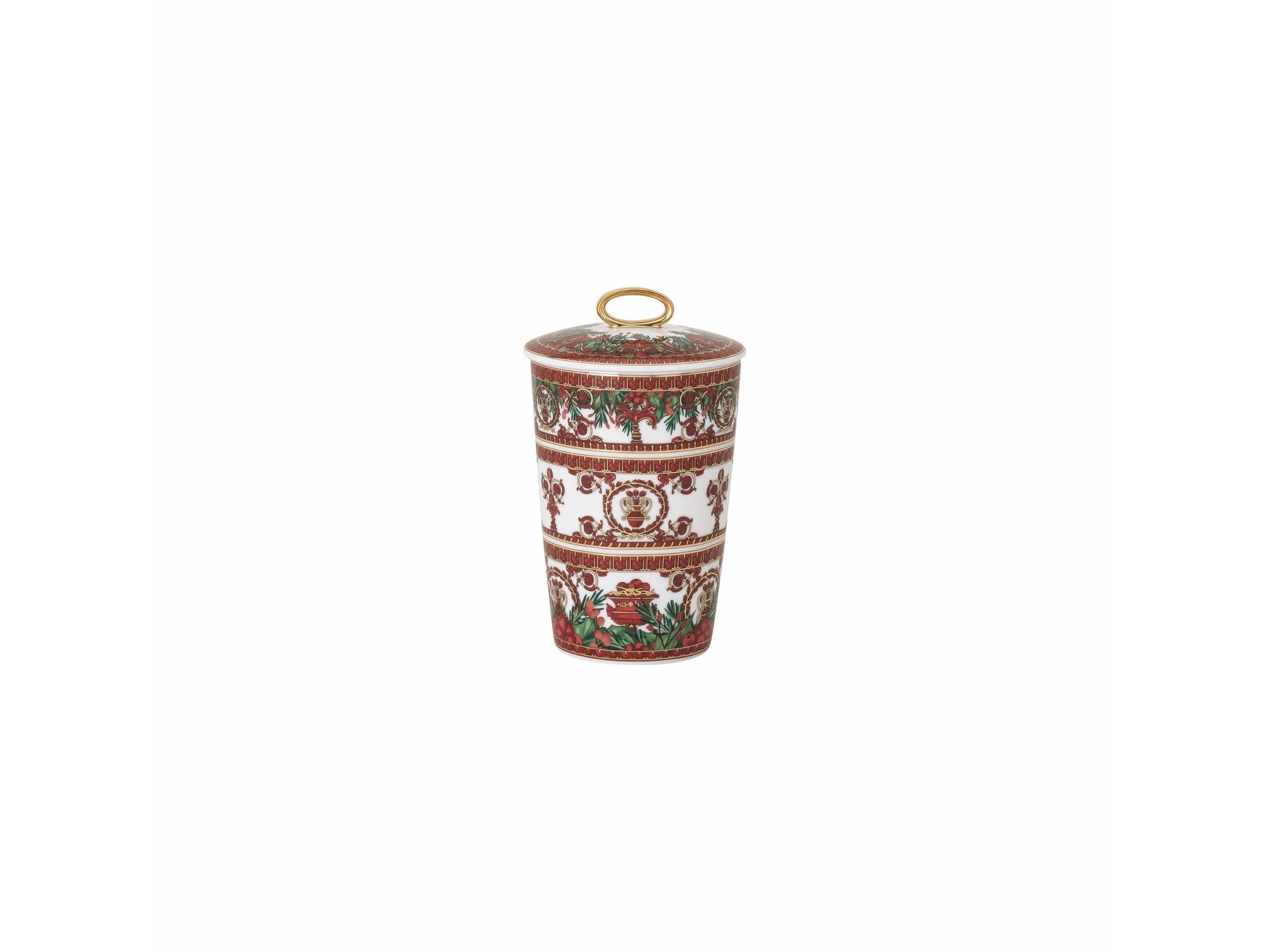 Kapaklı Mumluk-Kokulu Mum Love Baroque Holiday   4012437401295