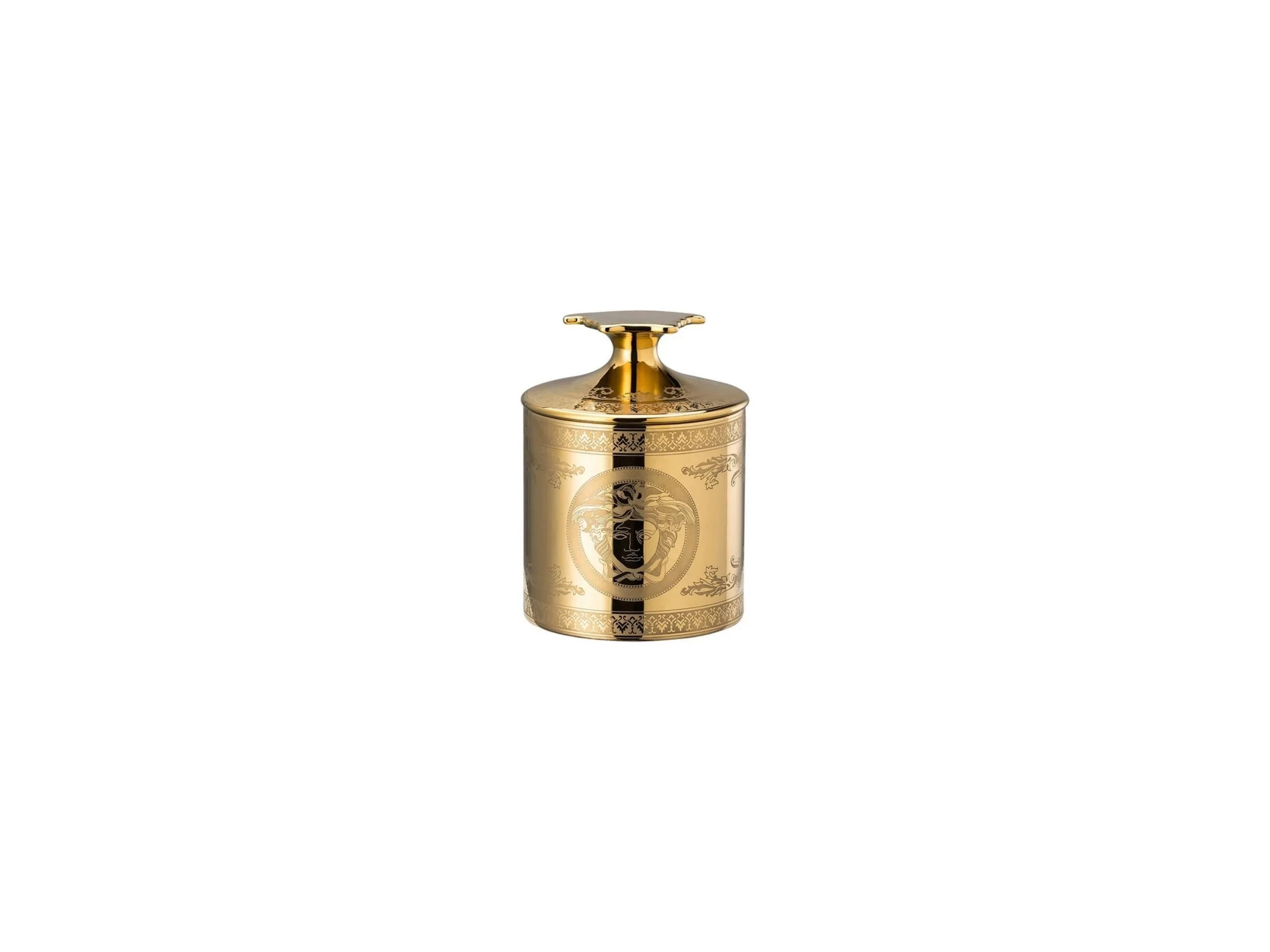 Kapaklı Mumluk-Kokulu Mum Golden Medusa   4012437377965