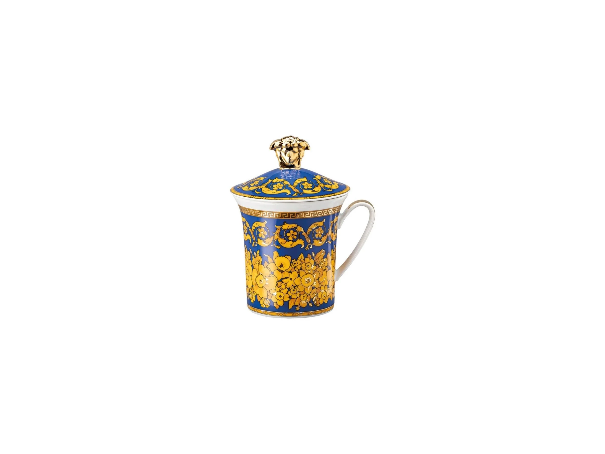 30. Yıl Kapaklı Kahve Kupa Floralia Blue   4012437388657