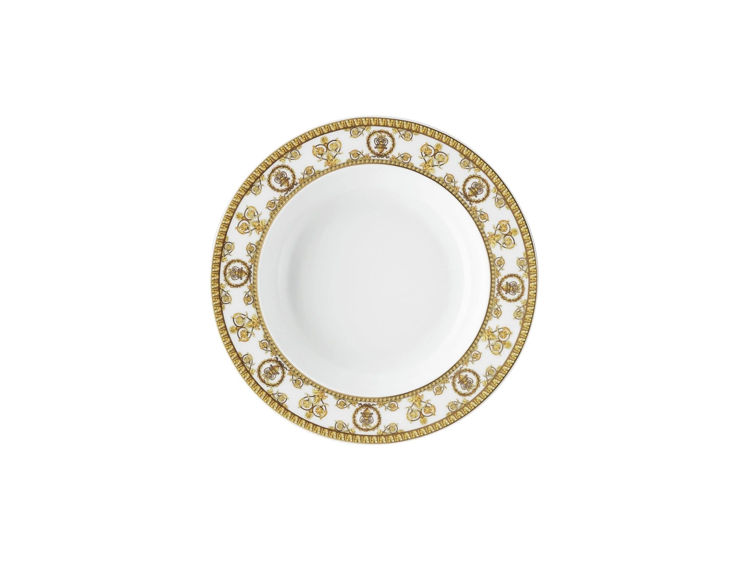 Çukur Tabak 22 cm Baroque Bianco   4012437361919