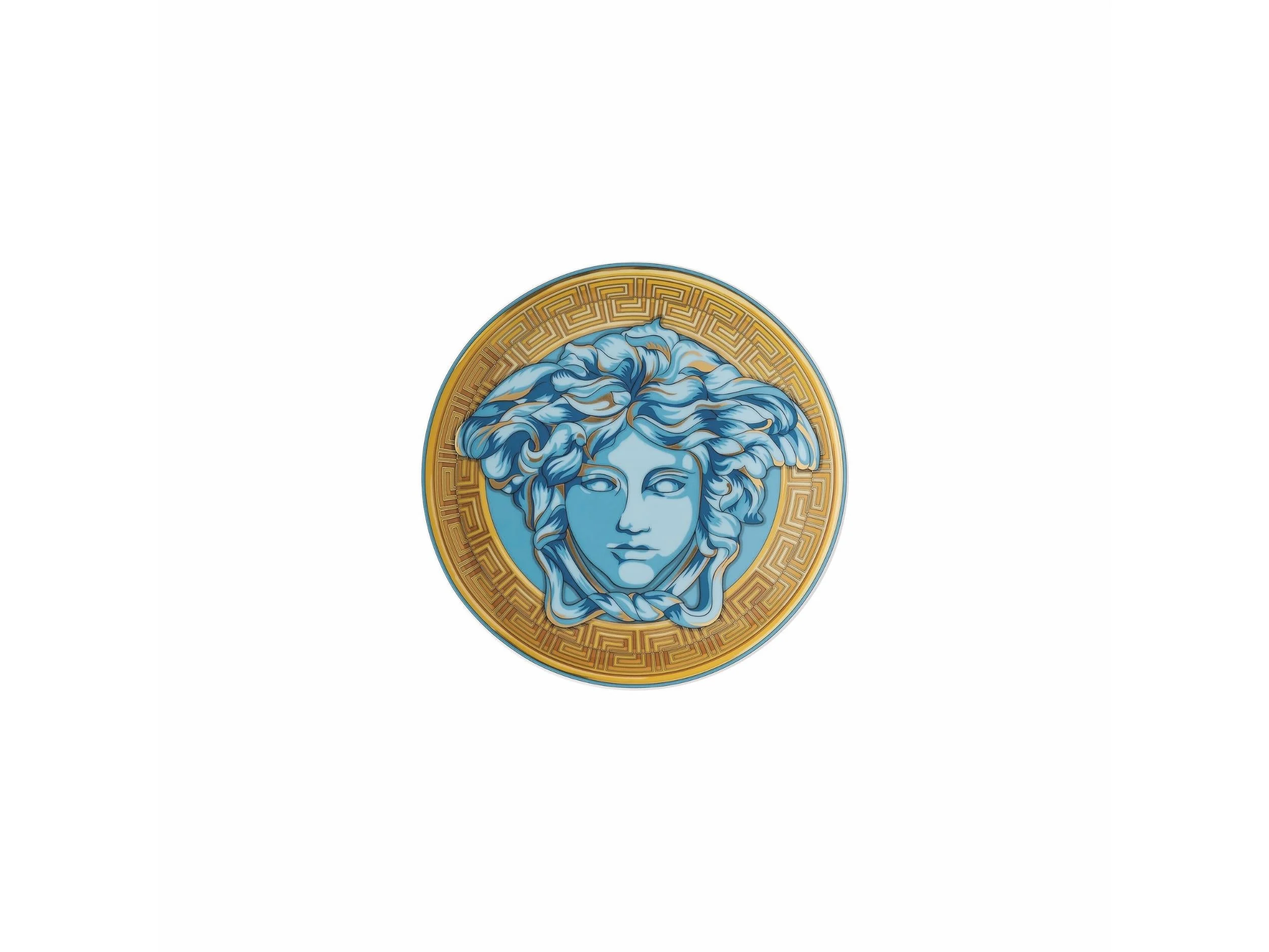Tatlı Tabak 17 cm Medusa Amplified Blue Coin   4012437385496