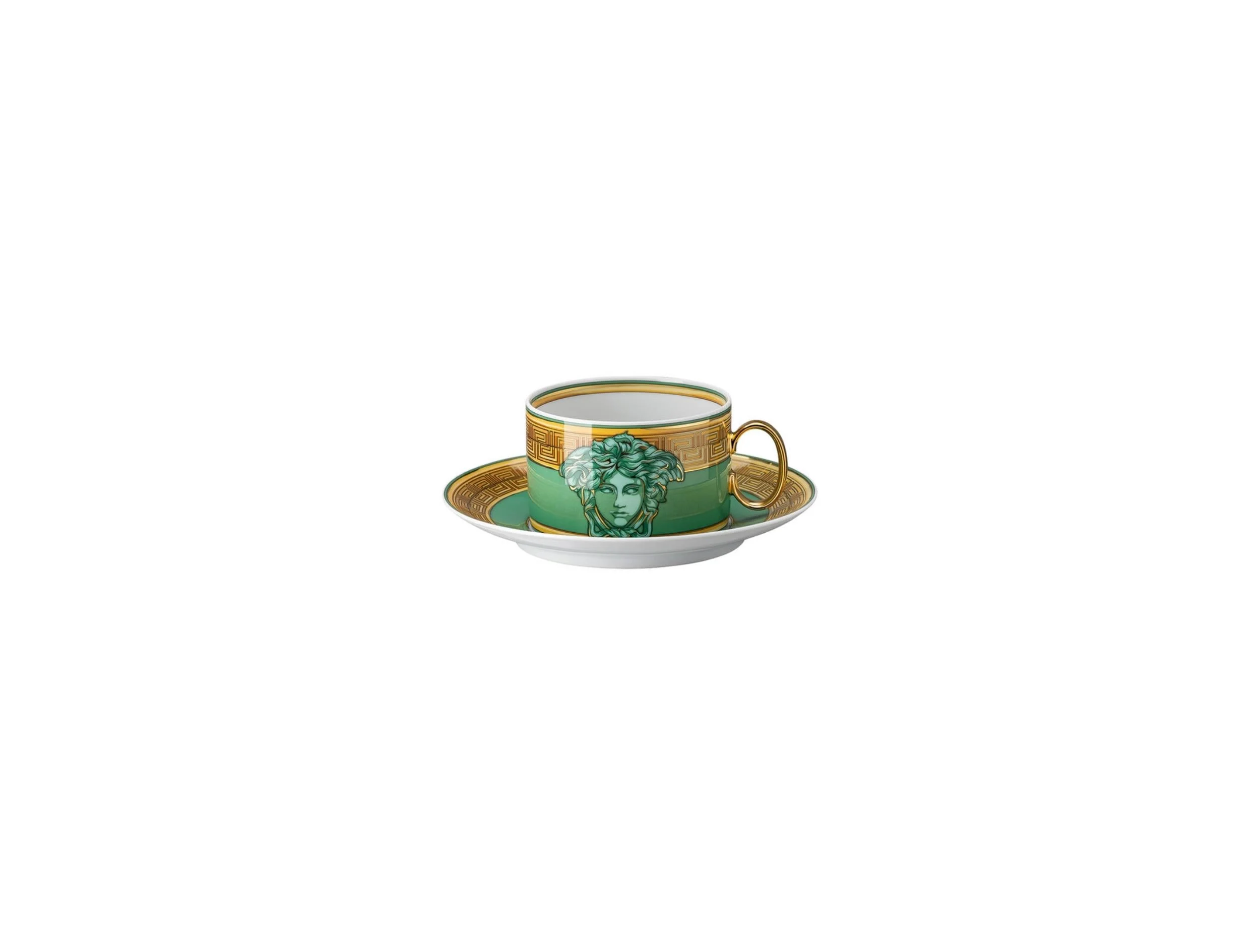 Çay Fincan-Tabak Medusa Amplified Green Coin   4012437385816
