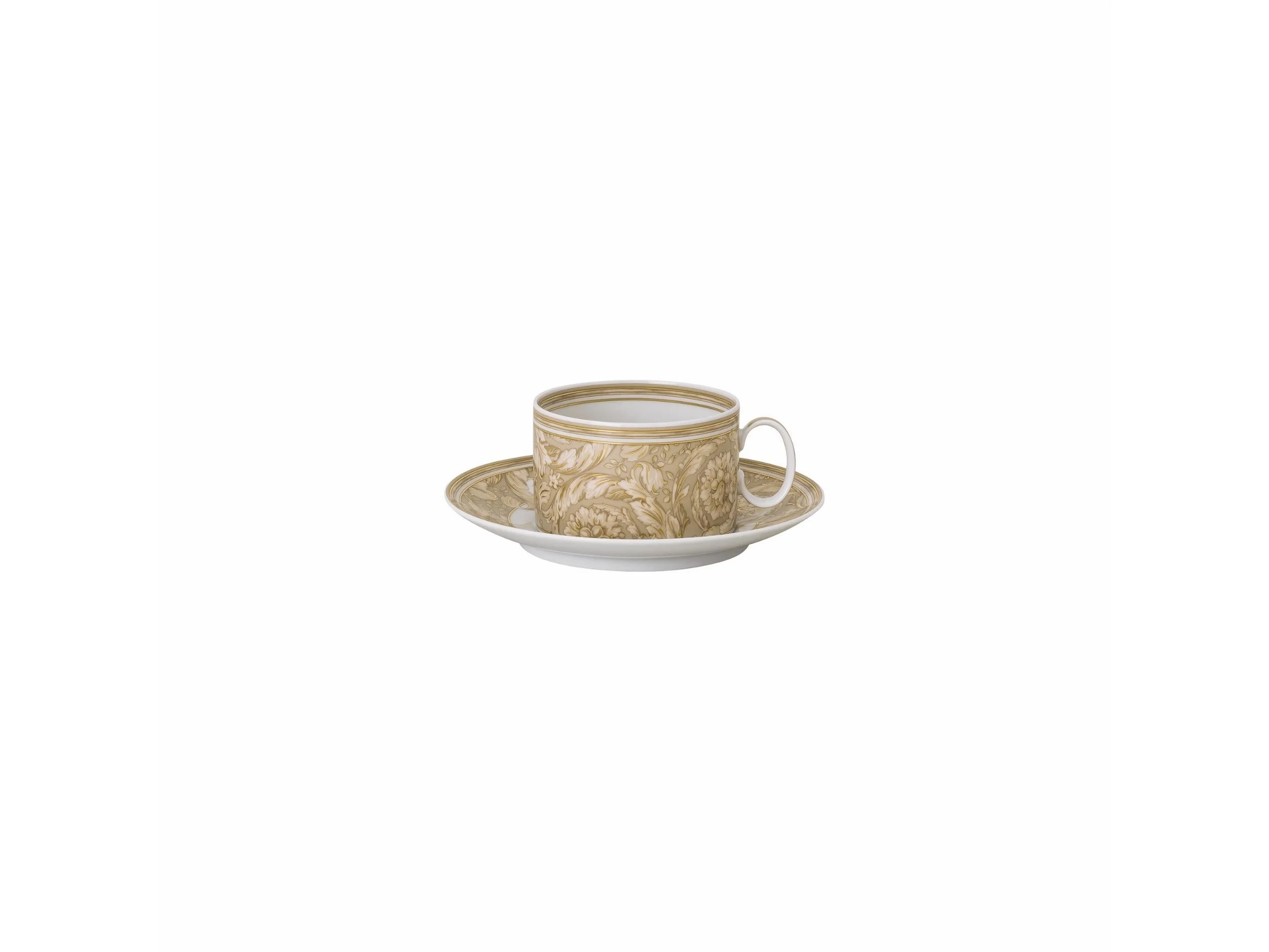 Çay Fincan-Tabak Barocco Beige   4012437399820