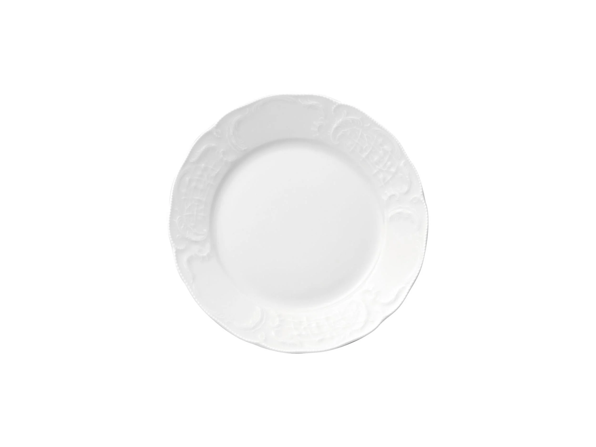 Tabak 21 cm Sanssouci Weiss   4012438122960