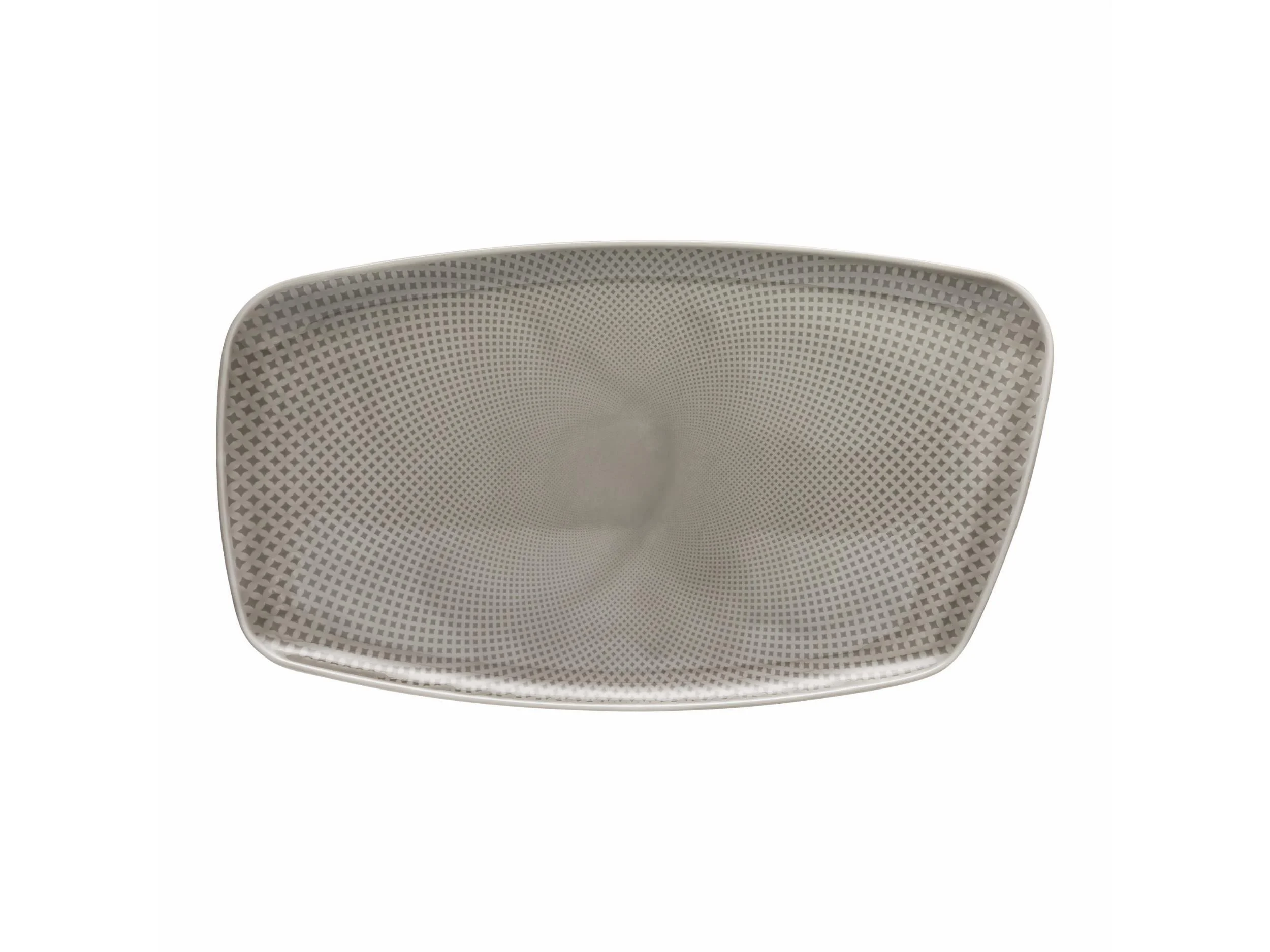 Oval Servis 36 cm Junto Pearl Grey   4012438543451