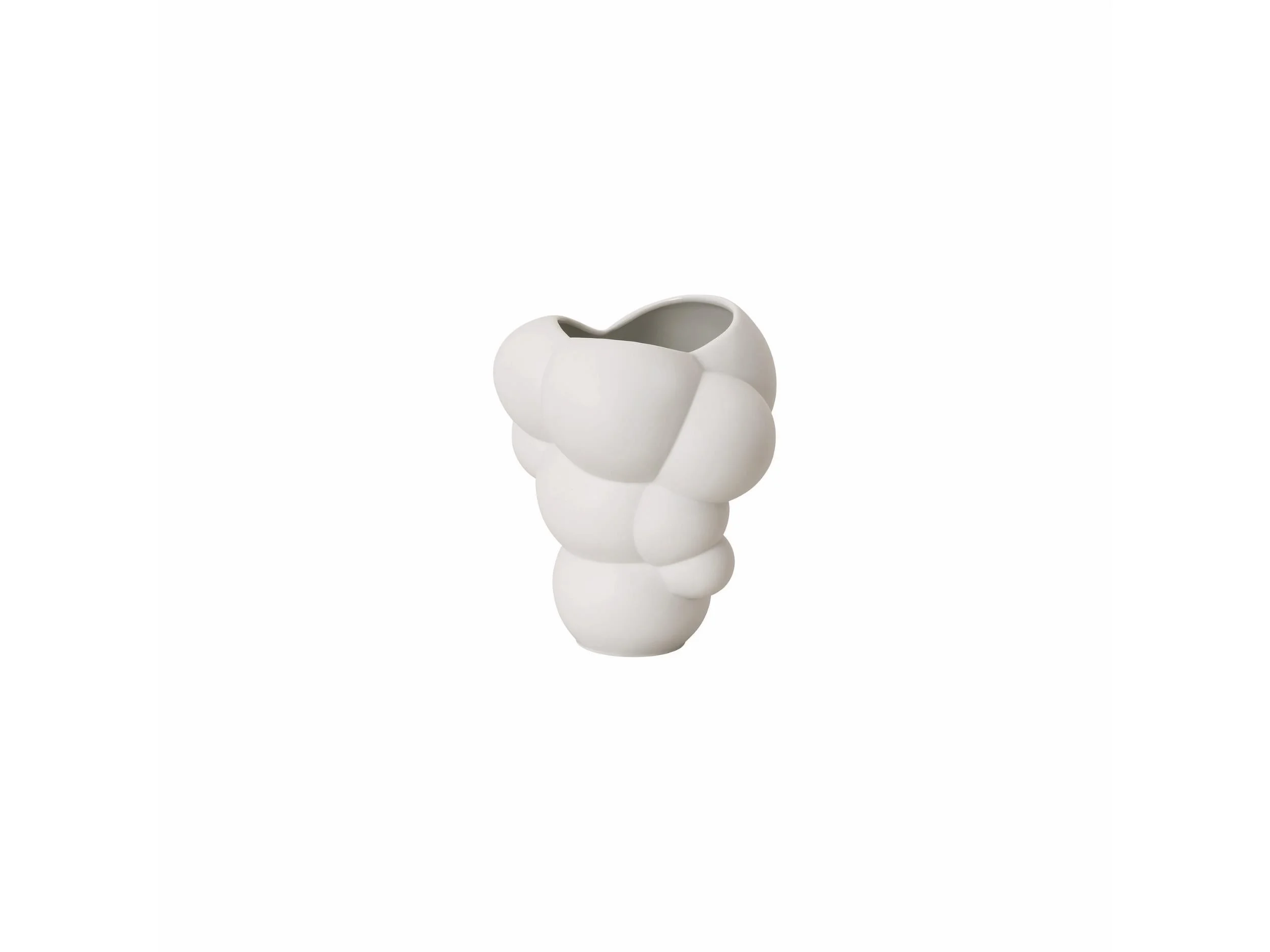 Vazo 14 cm Skum Weiss Matt   4012438587929