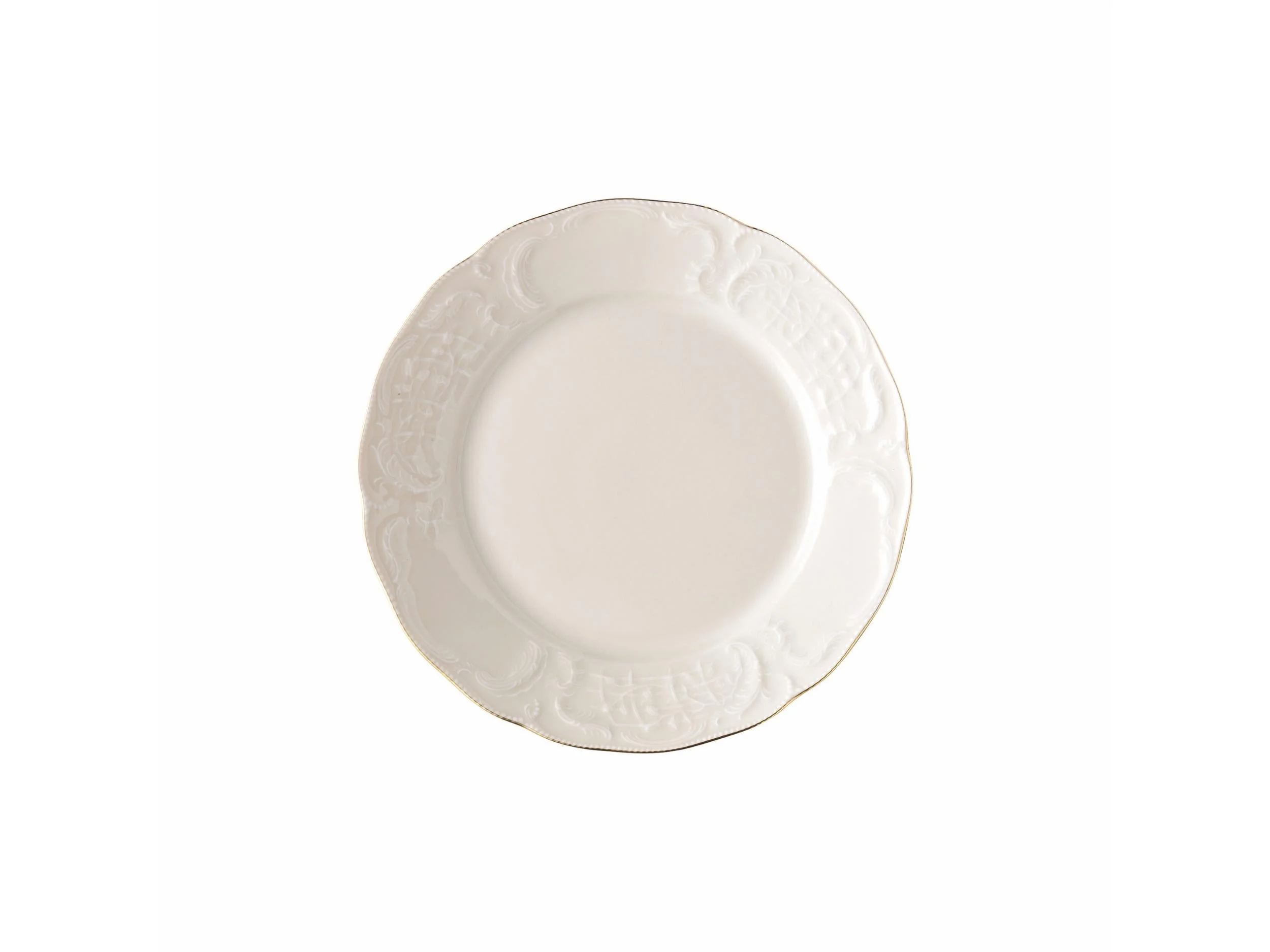 Tabak 21 cm Sanssouci Elfenbein Gold   4012438181929