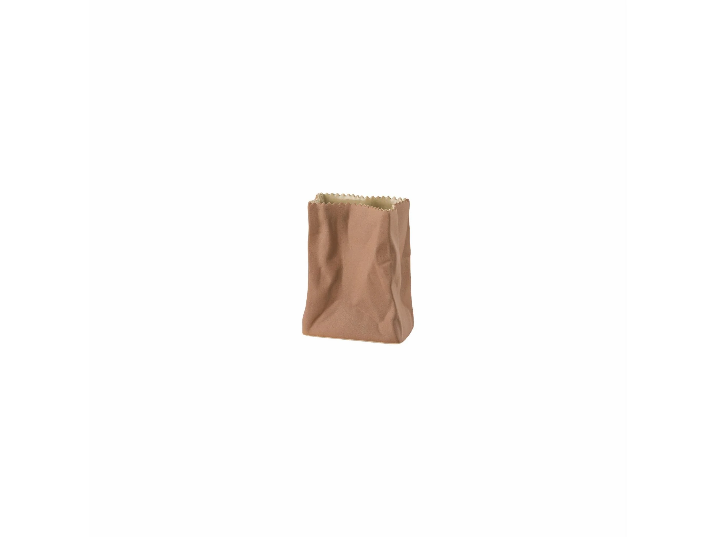 Vazo 10 cm Bag Vase Kahverengi   4012434225726