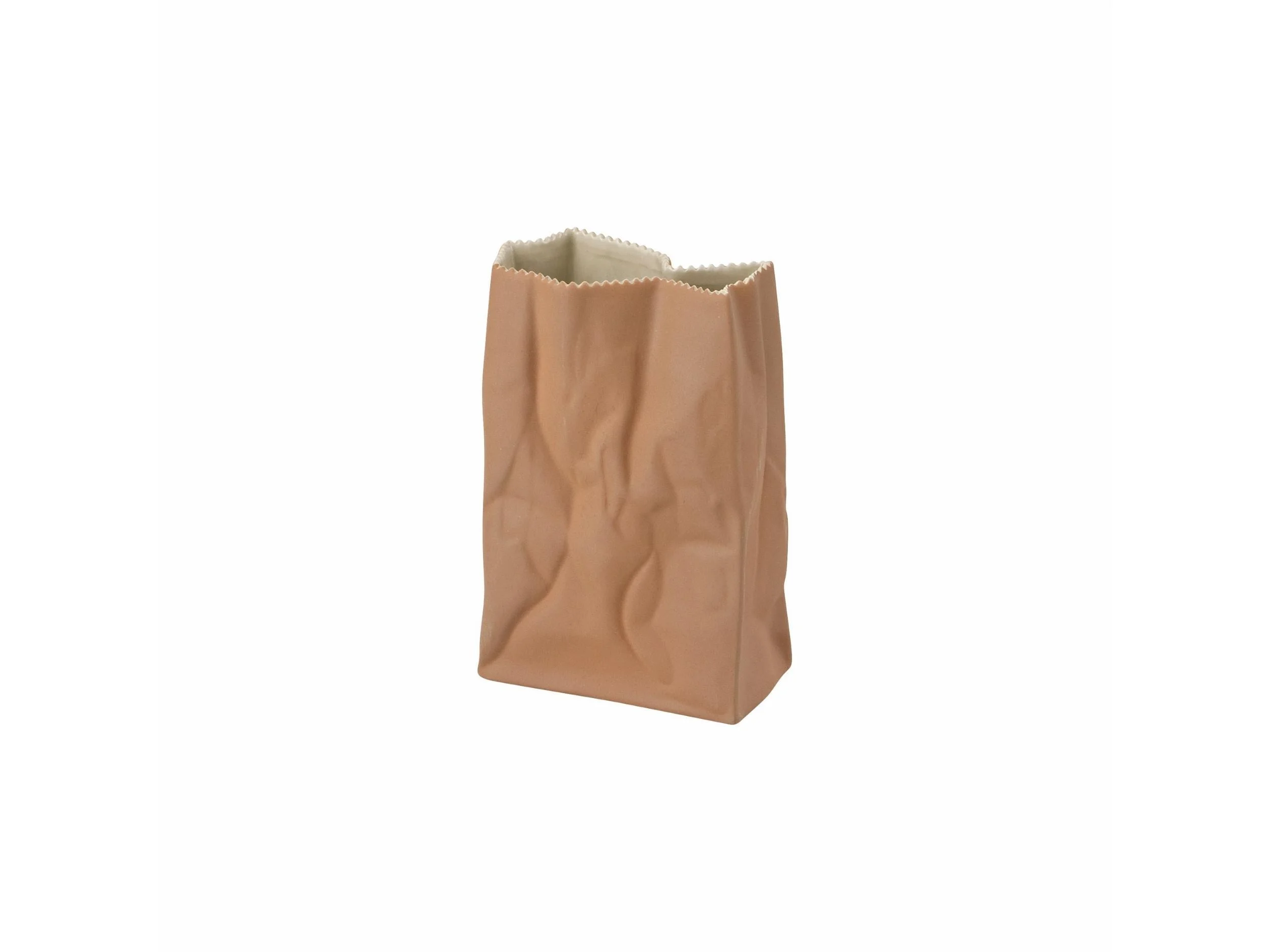 Vazo 28 cm Bag Vase Kahverengi   4012434225764