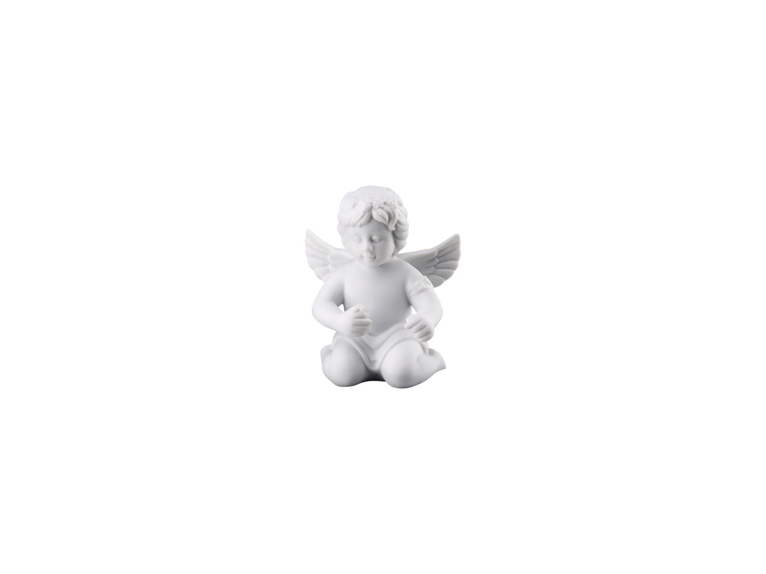 Angel with Floral Wreath 6 cm   4012438568423