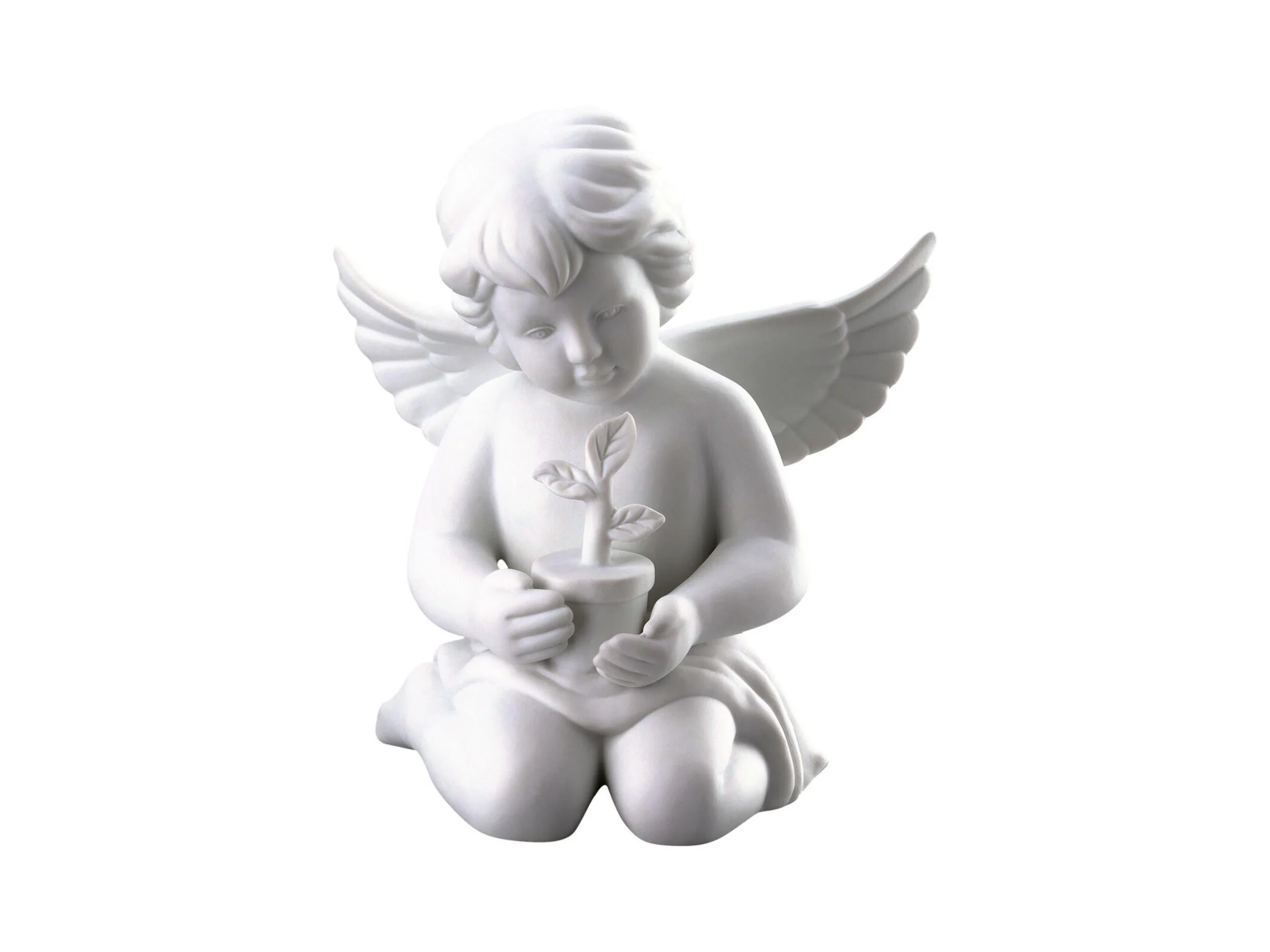 Angel with Flowerpot 14 cm   4012438574790