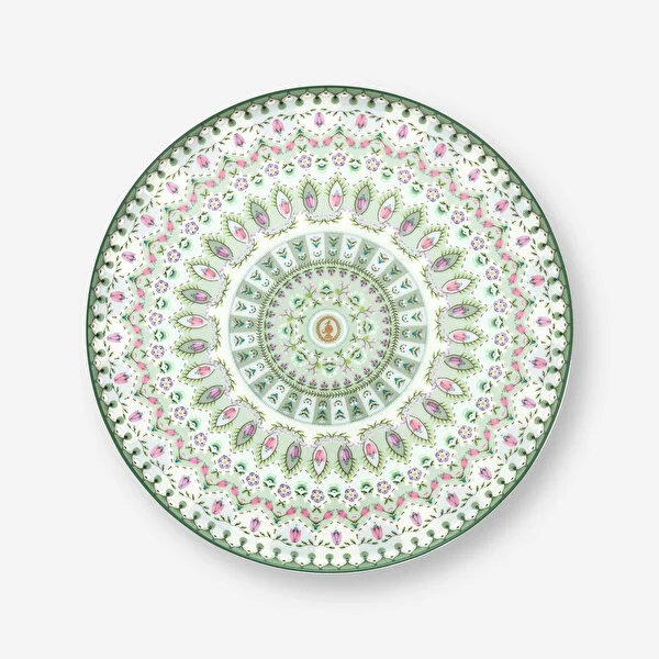 Lily & Lotus Yeşil Mini Kek Standı 21 cm 