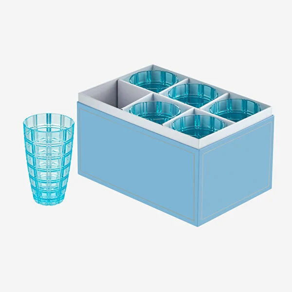 LINEA BLUE ACRYLIC GLASS 600 ML