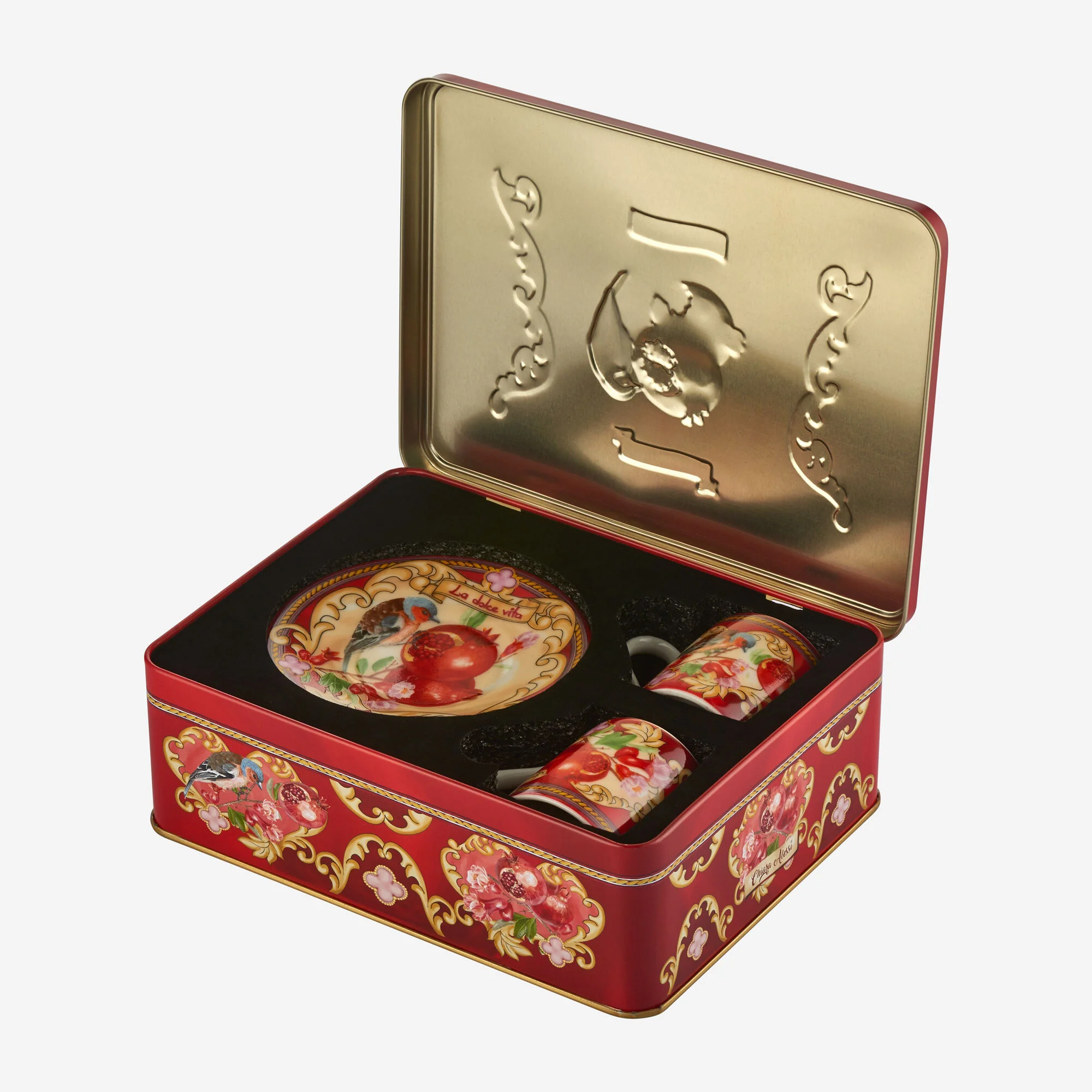 LA DOLCE VİTA TENEKE 2'Lİ TÜRK KAHVESİ FİNCANI SET