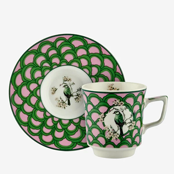 VERDE ROSA TURK KAHVESİ FİNCANI