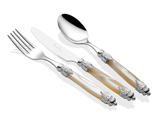 Arianna Chrome Kemik 75 Parça Çatal Bıçak Seti