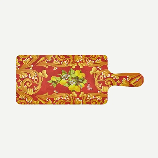 Capri Kırmızı Sunum Tahtası 17,5*32,5 Cm
