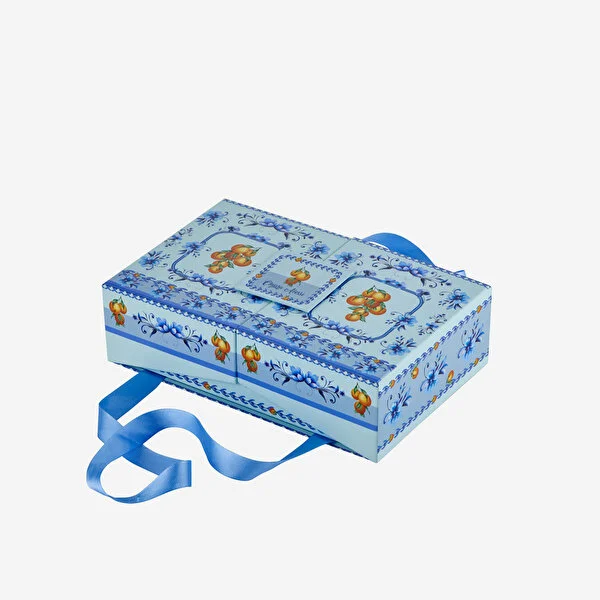 Mavi Porselen Kahve Fincanı 120 Ml